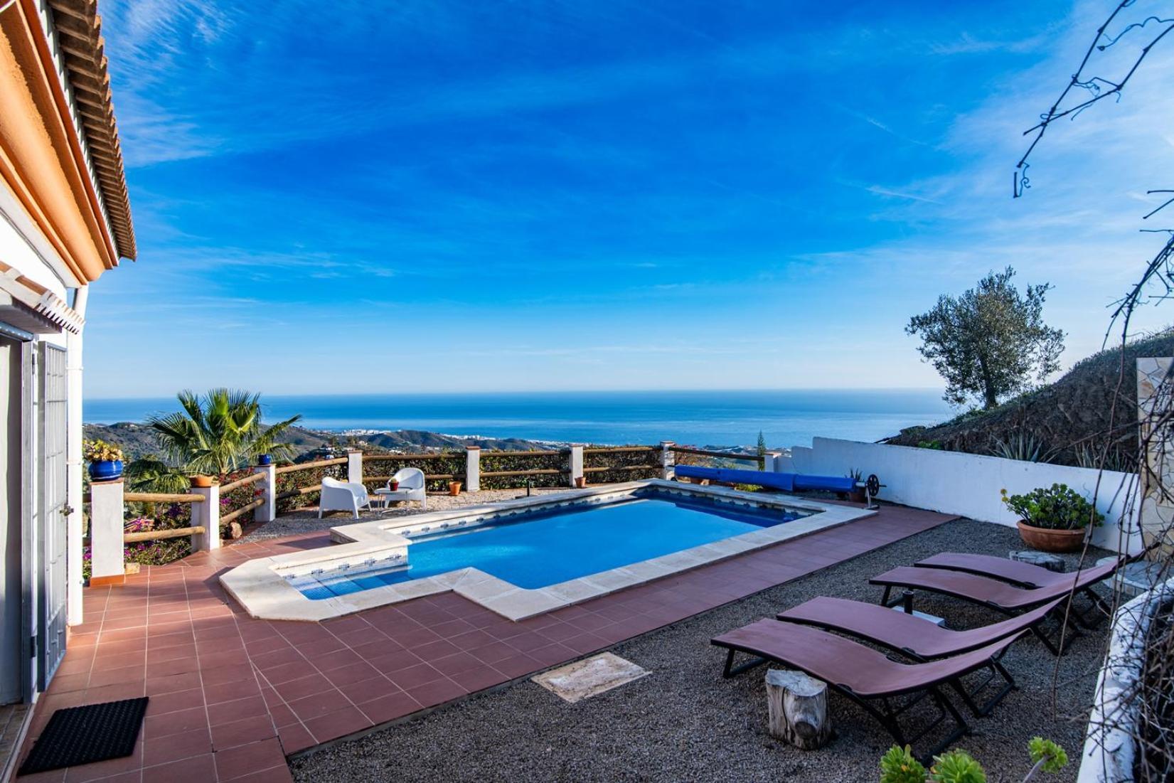 Villa Los Naranjos Sayalonga Buitenkant foto