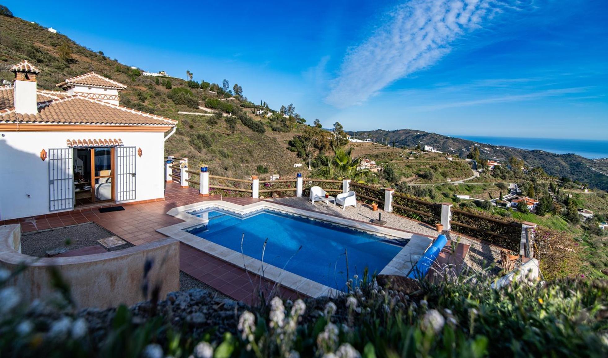Villa Los Naranjos Sayalonga Buitenkant foto